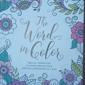 Biblical Floral Coloring Book with Inspirational Quotes